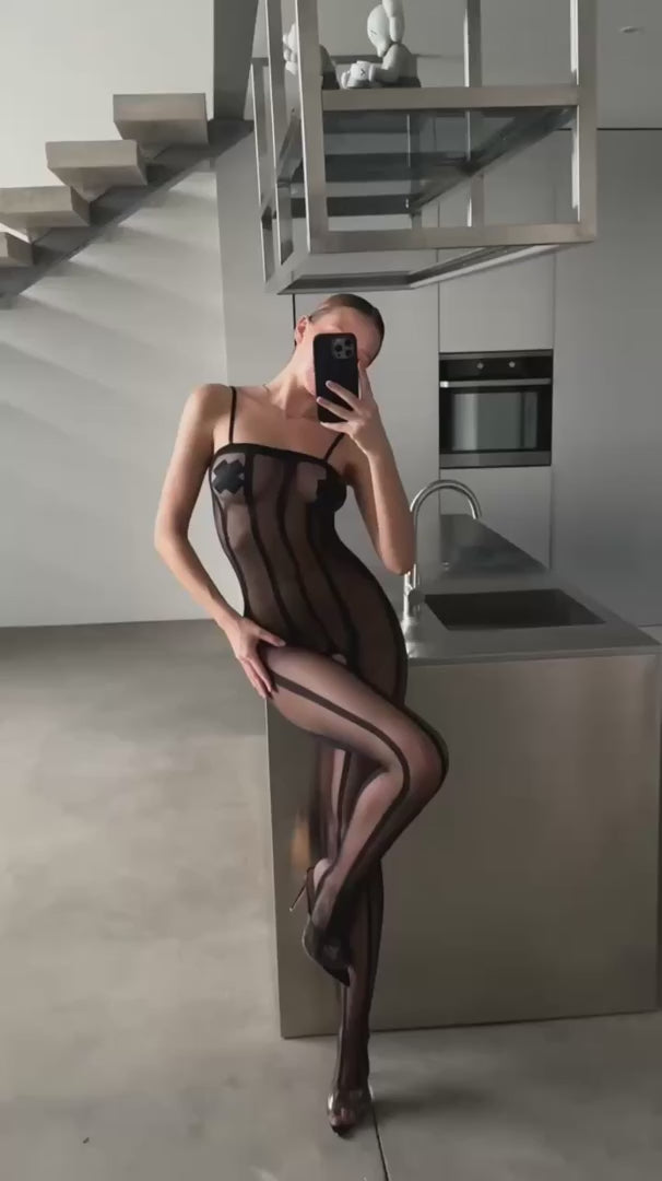 Shadow Line Bodystocking